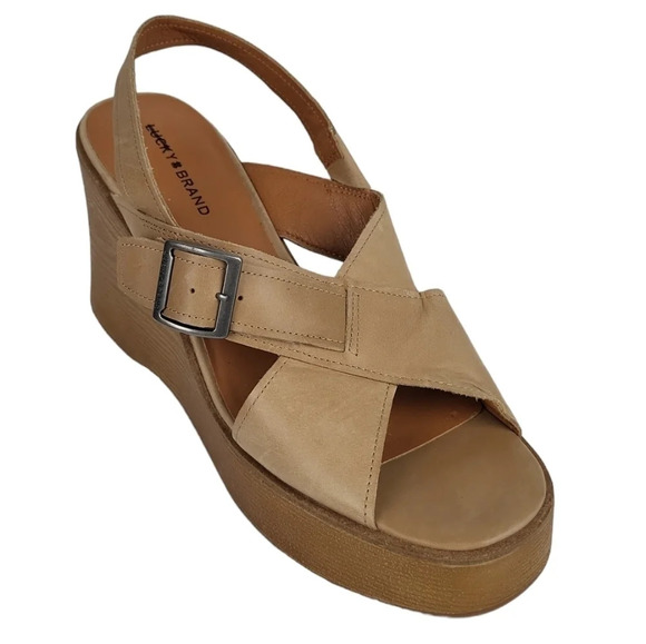 Lucky Brand Womens Delaynee Wedge Sandal - Picture 1 of 6